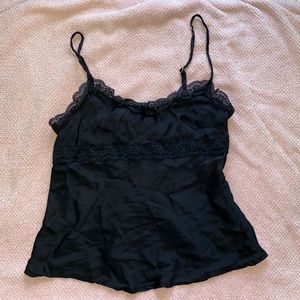 black babydoll tank